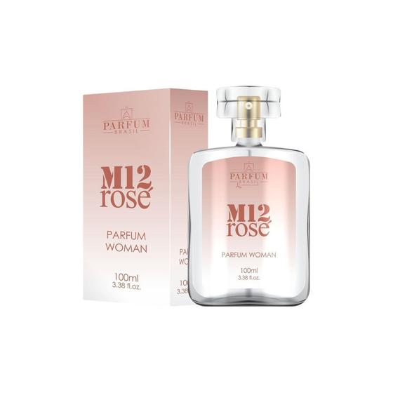 Imagem de Colonia Absoluty Color Parfum 100ml Woman M12 Rose