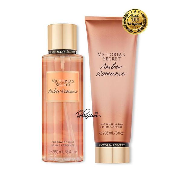 Imagem de Colonia amber romance original + creme hidratante amber romance importado original victoria's secret