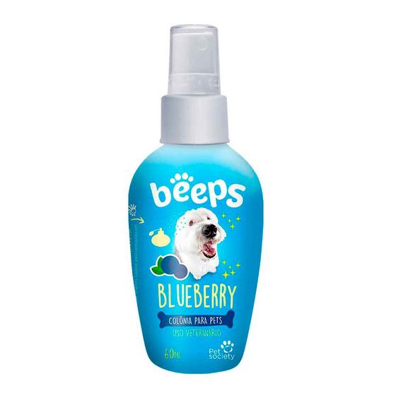 Imagem de Colônia Beeps Para Cães e Gatos Blueberry 60mL