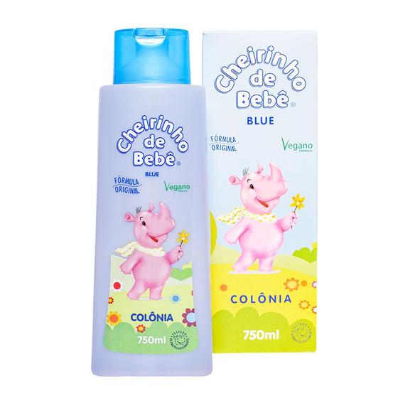 Imagem de Colônia Cheirinho de Bebê Blue 750 ml