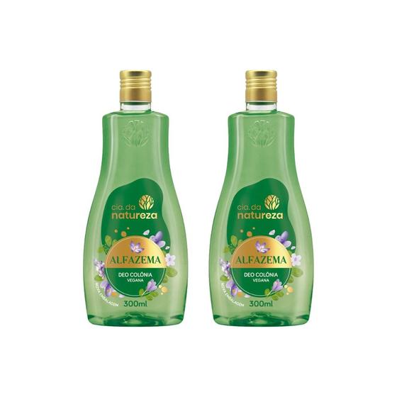 Imagem de Colonia Cia da Natureza Alfazema 300ml - Kit C/ 2un