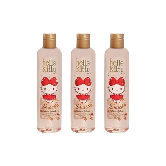 Imagem de Colonia Cia Da Natureza Hello Kitty Smack 210Ml - Kit 3Un