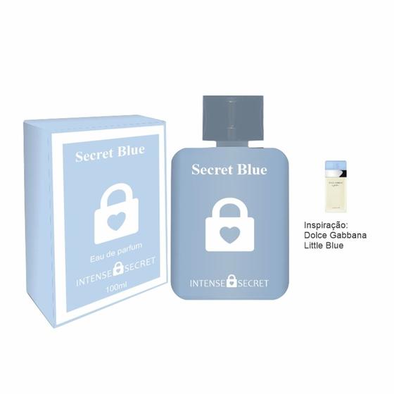 Imagem de Colonia feminina 100ml intense secret blue 