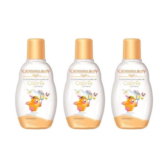 Imagem de Colonia Giovanna Baby Giby 100Ml - Kit Com 3Un