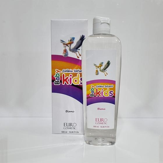 Imagem de Colônia infantil baby kids blanc euro cosmetic 500ml