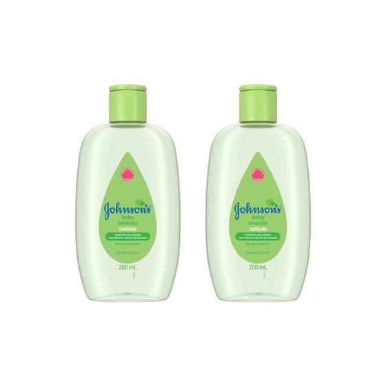 Imagem de Colonia Johnsons Baby 200Ml Lavanda - Kit Com 2Un