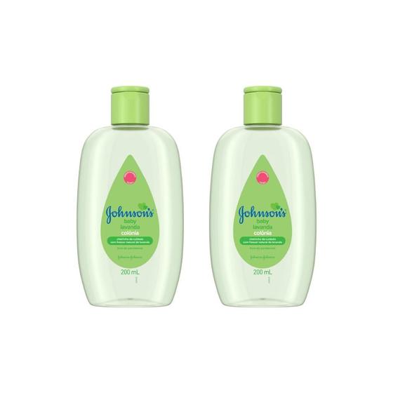 Imagem de Colonia Johnsons Baby 200Ml Lavanda - Kit Com 2Un