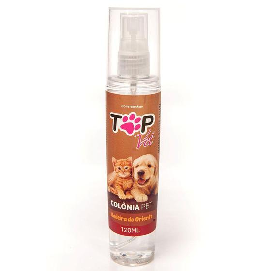 Imagem de Colônia pet Top Vet 120ml - várias fragrâncias