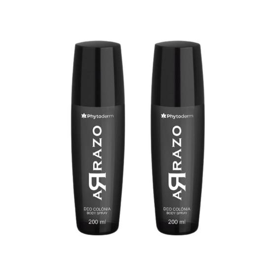 Imagem de Colonia Phytoderm Body Spray 200Ml Arrazo - Kit Com 2Un