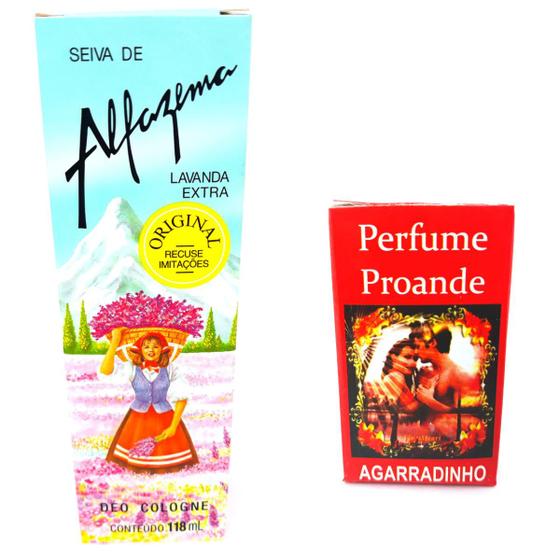 Imagem de Colonia Seiva de Alfazema e Perfume Proande Agarradinho Kit