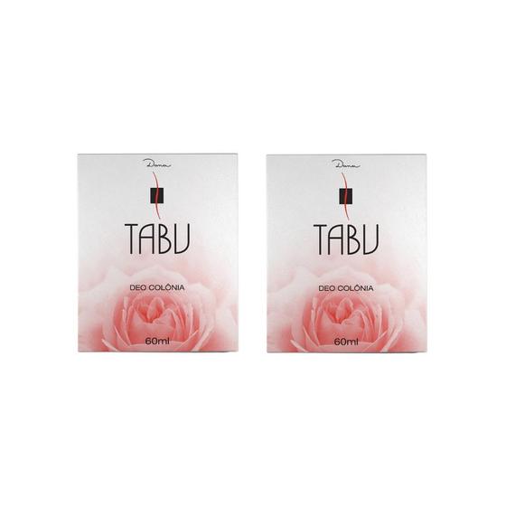 Imagem de Colonia Tabu 60ml Tradicional - Kit C/ 2un