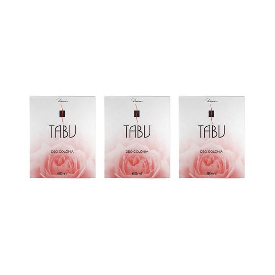 Imagem de Colonia Tabu 60ml Tradicional - Kit C/ 3un