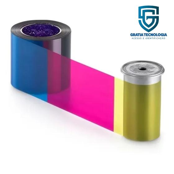 Color ribbon kit ymckt 500 imagens DATACARD Impressoras e
