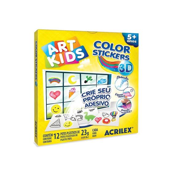 Imagem de Color Stickers 3D Acrilex