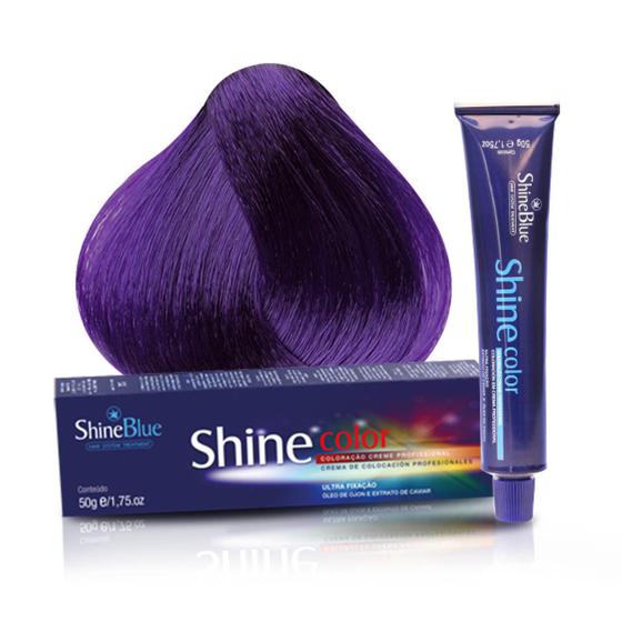 Imagem de Coloração 0.2 Violeta Shine Blue 50g