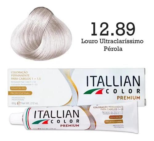 Coloração 12.89 Louro Ultraclaríssimo Pérola Itallian Color Menor preço em Coloração 12.89 Louro Ultraclaríssimo Pérola Itallian Color