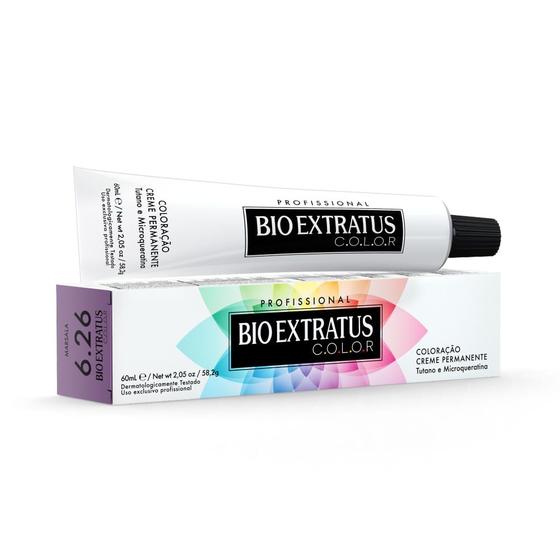 Imagem de Coloração 6.26 Bio Extratus Marsala 60mL