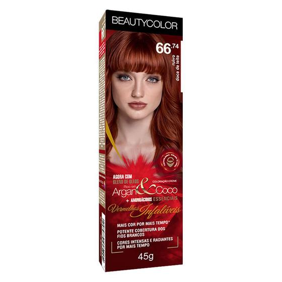 Imagem de Coloração 66.74 Doce De Leite Beauty Color Individual Kit 4