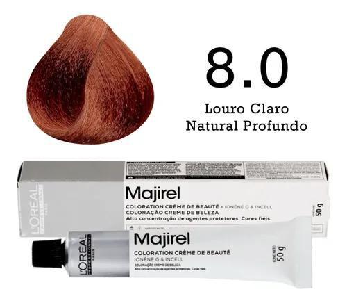 Imagem de Coloração 8.0 Louro Claro Natural Profundo Majirel  L'Oréal