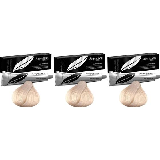 Imagem de Coloraçao Acquaflora Perm 12.12 Lr Esp Acinz Iri-Kit C/3Un