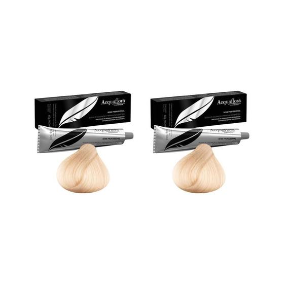 Imagem de Coloraçao Acquaflora Perm 9.12 Lr Muito Cl Esp 60G-Kit C/2Un