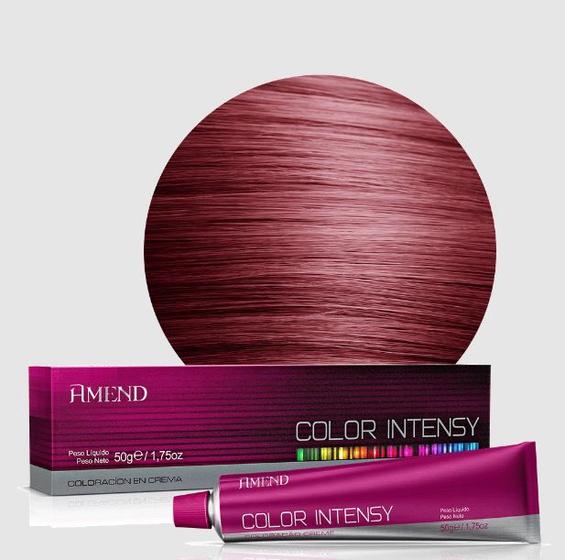 Imagem de Coloração Amend Color Intensy 66.46 Louro Escuro Cobre Avermelhado Intenso Cereja - 50g