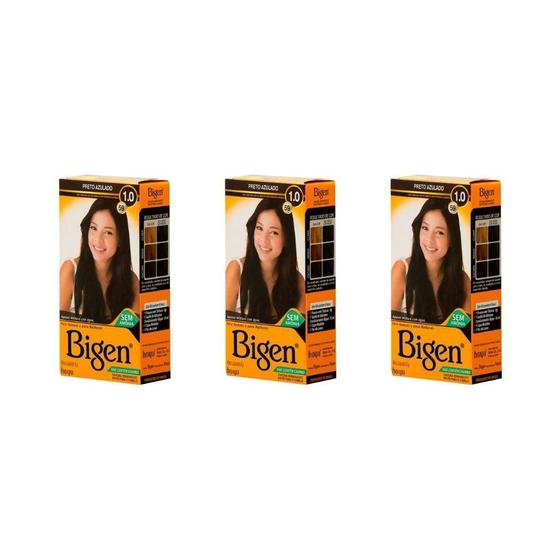Imagem de Coloraçao Bigen 59 Preto ulado - Kit Com 3Un