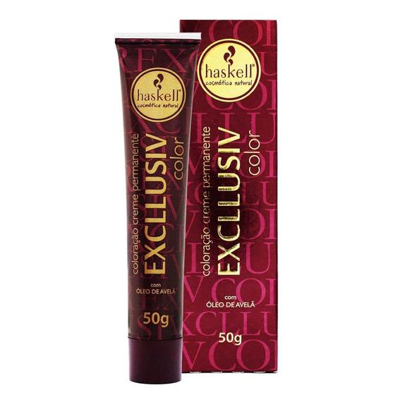 Imagem de Coloração Creme Excllusiv Color 2.0 Preto 50g - Haskell