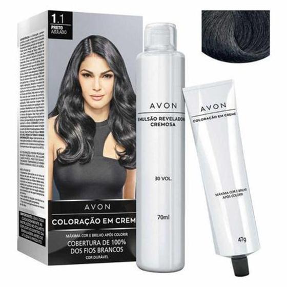 Imagem de Coloração em Creme Preto azulado 47g/70ml 1.1