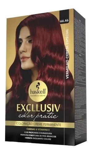 Imagem de Coloração Exclusiv Color Pratic 66.46 Vermelho Cereja Especial - Haskell