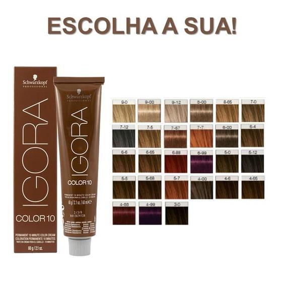 Imagem de Coloração Igora Color 10 Schwarzkopf 7-00