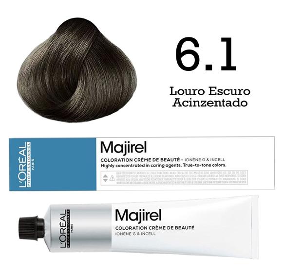 Coloração Majirel 6.1 Louro Escuro Acinzentado L'Oréal - L'Oréal ...