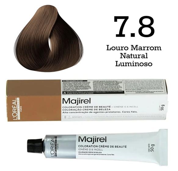 Imagem de Coloração Majirel 7.8 Louro Marrom Natural Luminoso  L'Oréal