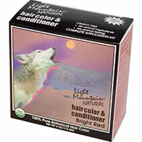 Imagem de Coloração Natural para Cabelo Vermelho Brilhante Light Mountain - 2 Unidades (4oz cada)