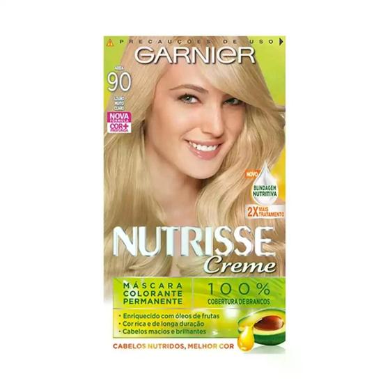 Imagem de Coloração Nutrisse 90 Loiro Medio Claro Loreal