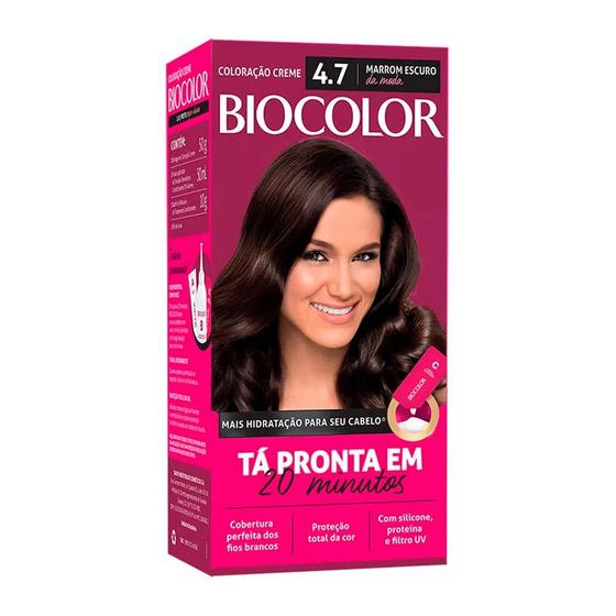 Imagem de Coloração Permanente Biocolor Mais Hidratação Em 20 Minutos