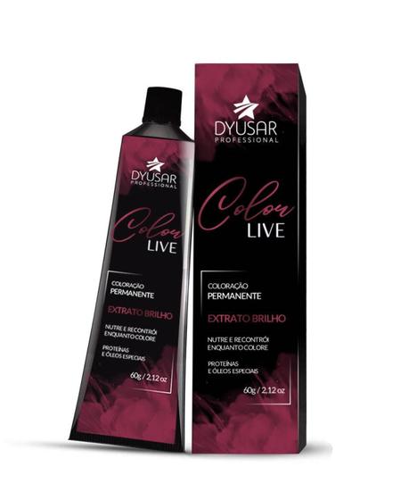 Imagem de Coloração Permanente Color Live 6.1 Da Dyusar Cosméticos