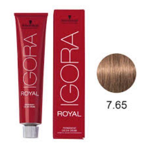 Imagem de Coloração schwarzkopf igora royal 7.65 louro médio marrom dourado - 60g