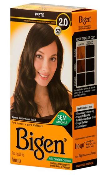 Imagem de Coloração / Tinta / Tintura para cabelo - BIGEN - Sem amônia - diversas cores - Cless