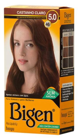 Imagem de Coloração / Tinta / Tintura para cabelo - BIGEN - Sem amônia - diversas cores - Cless