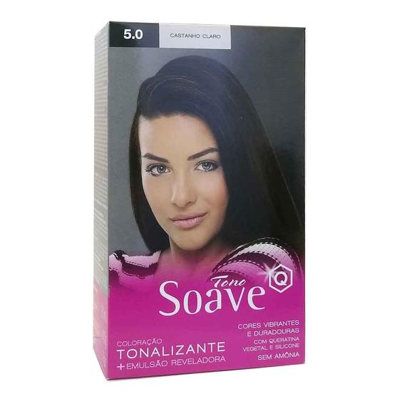 Imagem de Coloração Tonalizante Tono 5.0 Castanho Claro - Soave Capelli