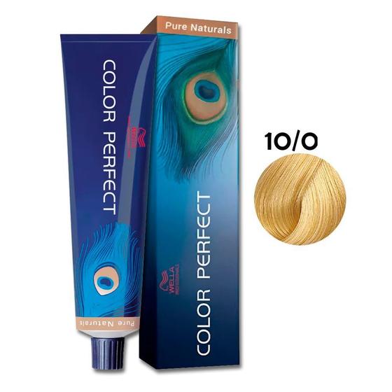 Imagem de Coloração Wella Color Perfect 10/0 Louro Claríssimo