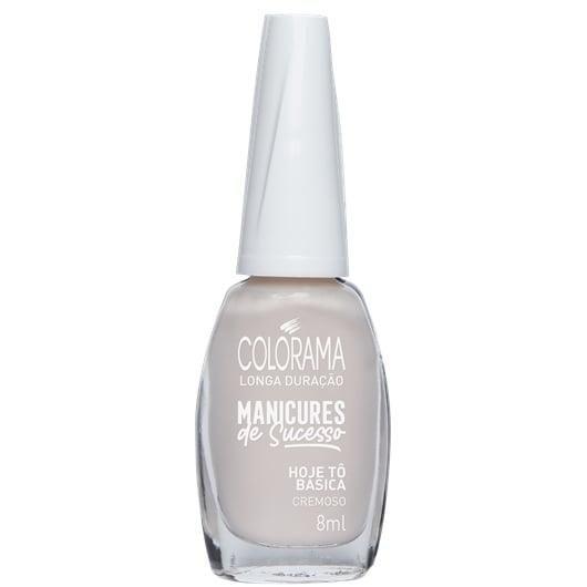 Imagem de Colorama Esmalte Cremoso Manicures De Sucesso - Hoje Tô Básica 8ml