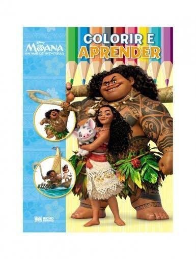 Imagem de Colorir e Aprender Disney - Moana