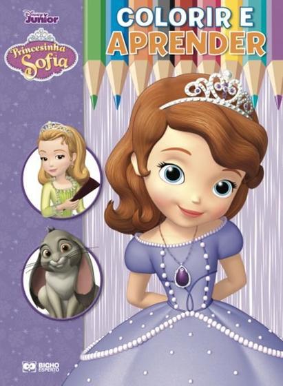 Imagem de Colorir E Aprender - Princesas Disney - Princesinha Sofia - Rideel