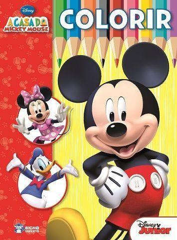 Imagem de Colorir Grande - A Casa do Mickey Mouse - Bicho Esperto