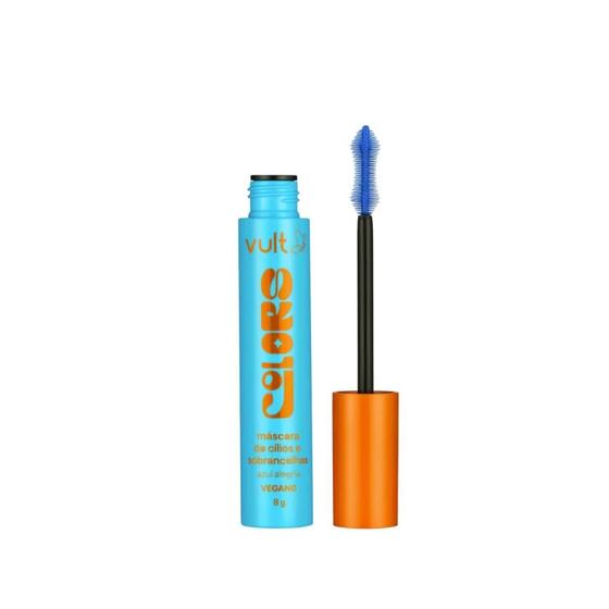 Imagem de Colors Mascara Cilios Azul Aleg 8G