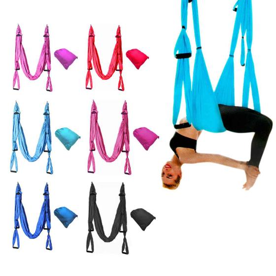 Imagem de Columpio Suspenso Pilates Yoga Aéreo Balance Swing Bolsa