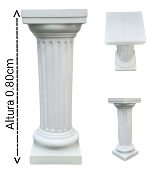 Imagem de Coluna grega para decoração (0.80 centímetros) na cor branco