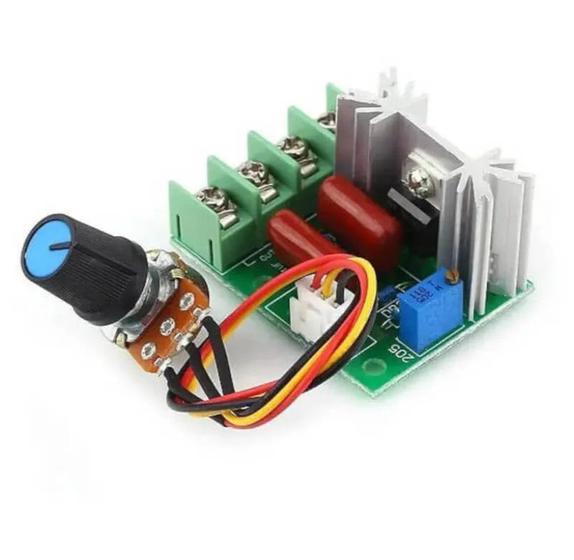 Imagem de *com cabo extensor no potenciometro - dimmer 2000w